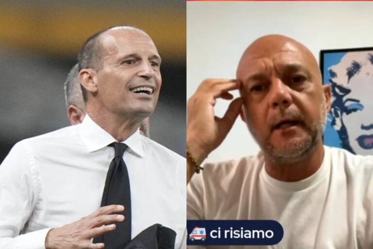 Massimiliano Allegri e Enrico Camelio