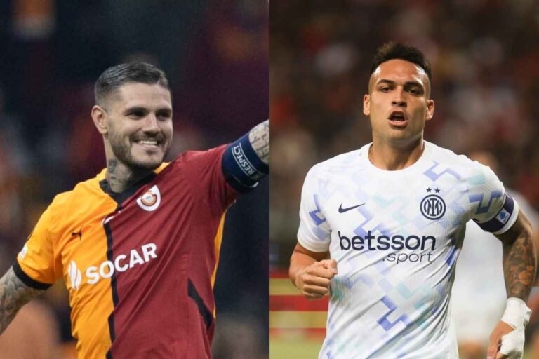 Mauro Icardi e Lautaro Martinez