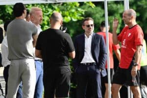 Dirigenza del Milan al completo