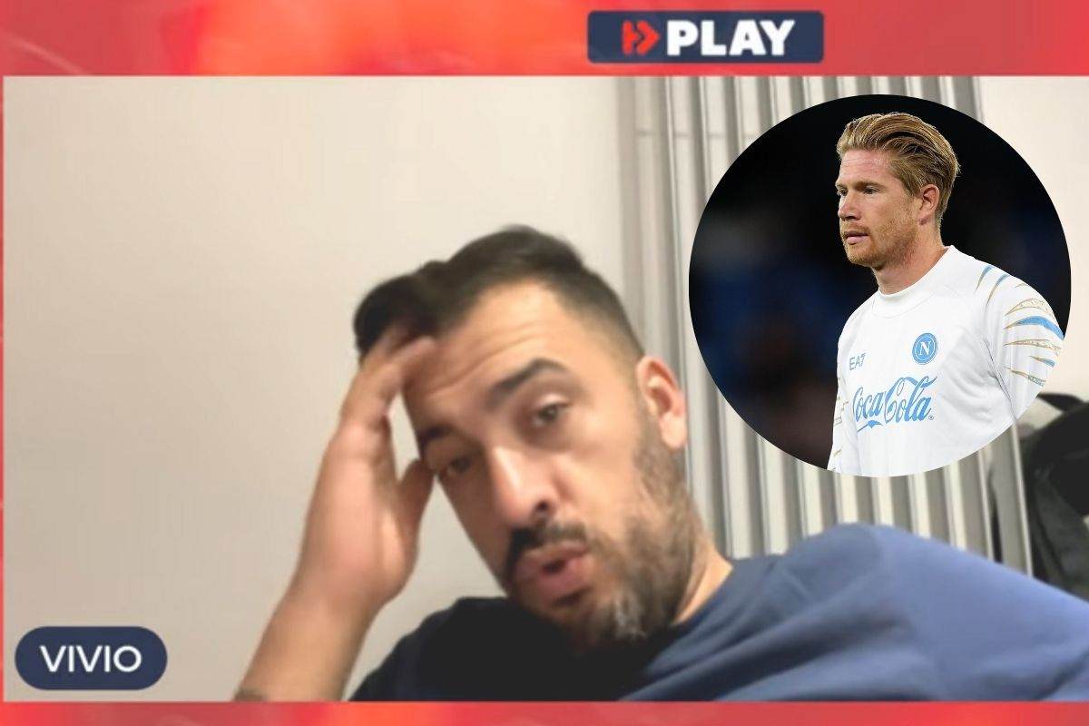 de bruyne ha sbagliato con conte viviano non ha dubbi toni alti in live