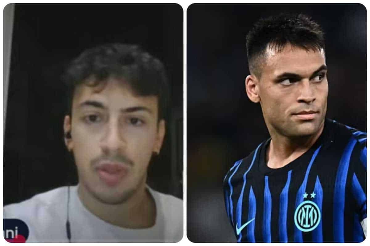 lui 232 pi249 forte di lautaro annuncio bomba in diretta ha ragione