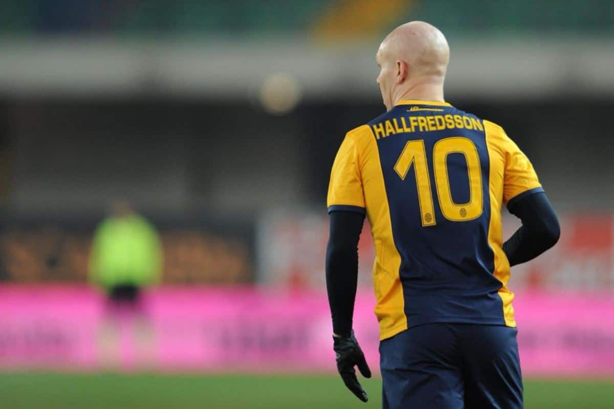 hallfredsson in maglia verona