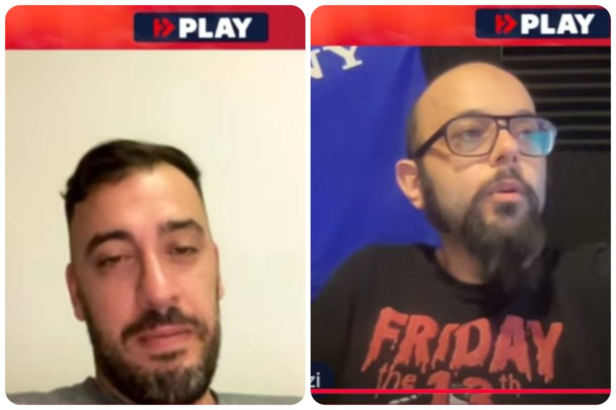 tu della juve non devi parlare accusa shock in diretta ha ragione