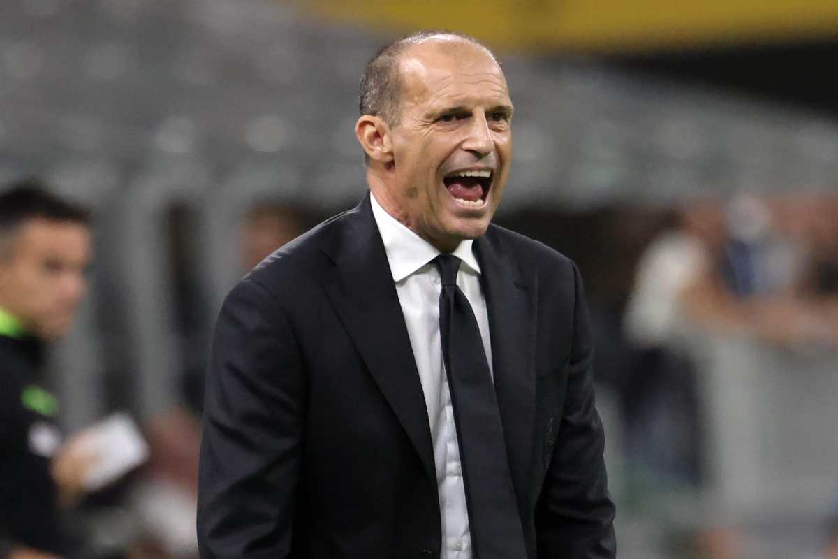 Attimi di tensione per Allegri, sfuriata in diretta Attimi di tensione per Allegri, sfuriata in diretta