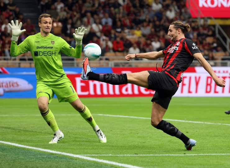 rabiot prova a segnare