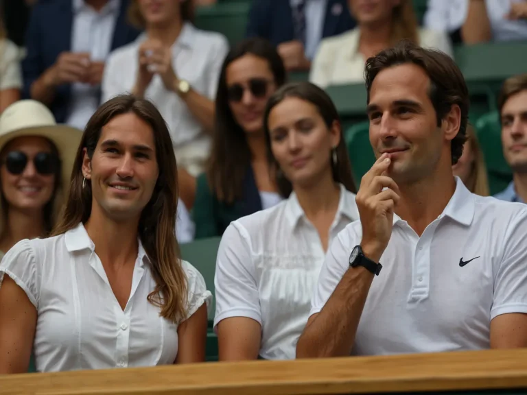 Kimi Antonelli e Roger Federer: Presenze d'eccezione al Royal Box di Wimbledon per la vittoria di Jasmine Paolini